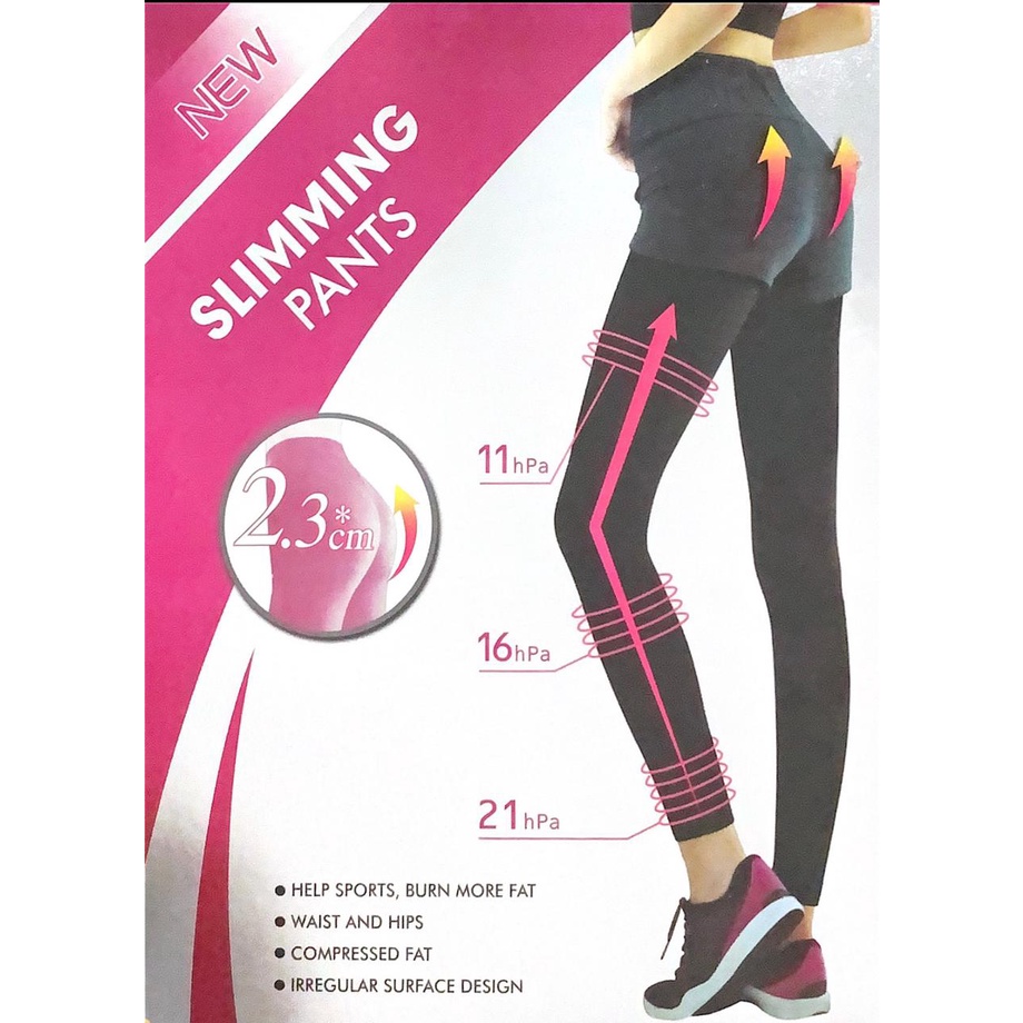 HB-835 slimming pants / legging pengecil paha membakar lemak paha dan betis / celana pengangkat bokong