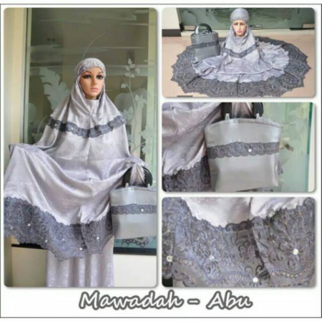 Mukena Mawadah Dewasa Rukuh Kado Hantaran Nikah Lebaran Dewasa Cantik Grosir Mukenah Tasik murah