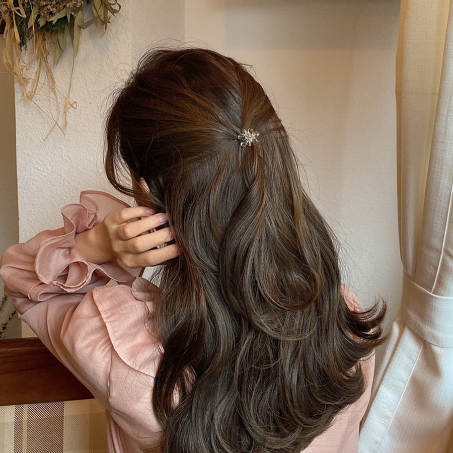 3pcs / Set Jepit Rambut Bentuk Bunga Untuk Anak Perempuan