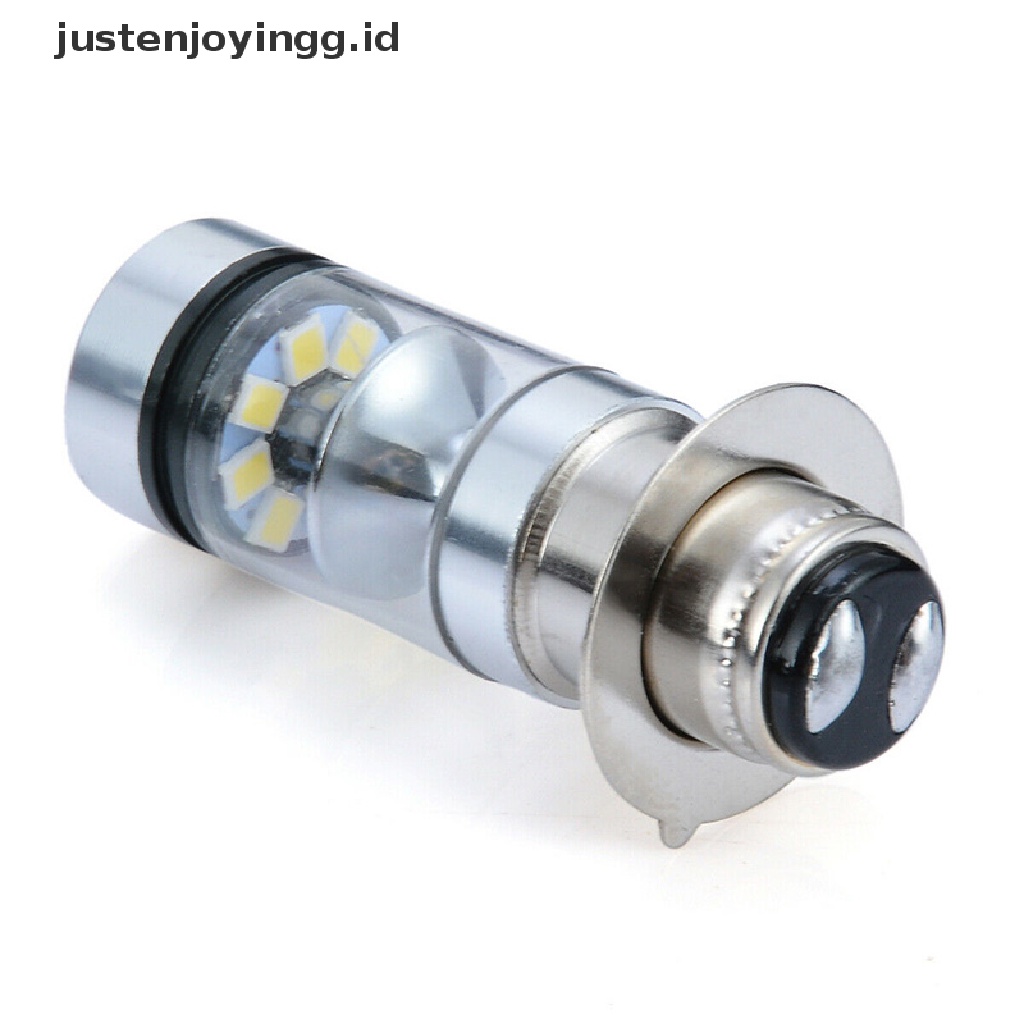 // justenjoyingg.id // BA20D H6 2323 20SMD LED 100W Motorcycle Fog DRL Brake Parking Light Lamp Bulb ~