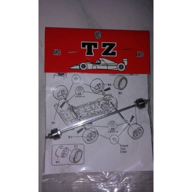 Part Tamiya - Stabiliser, Ban Bearing Depan TZ Stabilizer Bearing