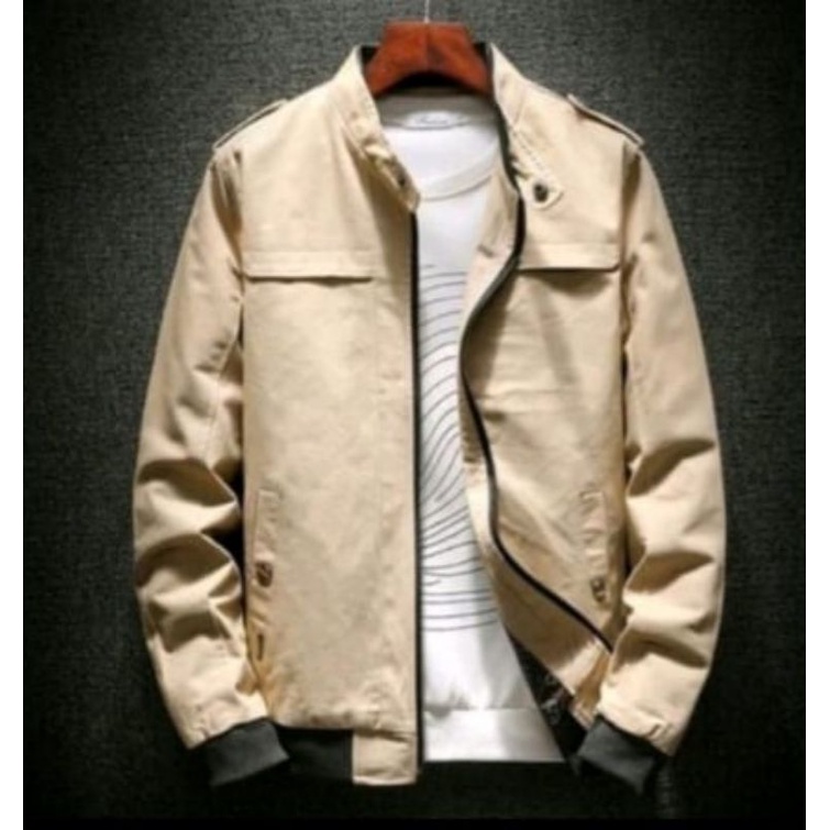 jaket / jaket pria / jaket cowo katun drill / jaket pria casual original / jaket bomber stylis