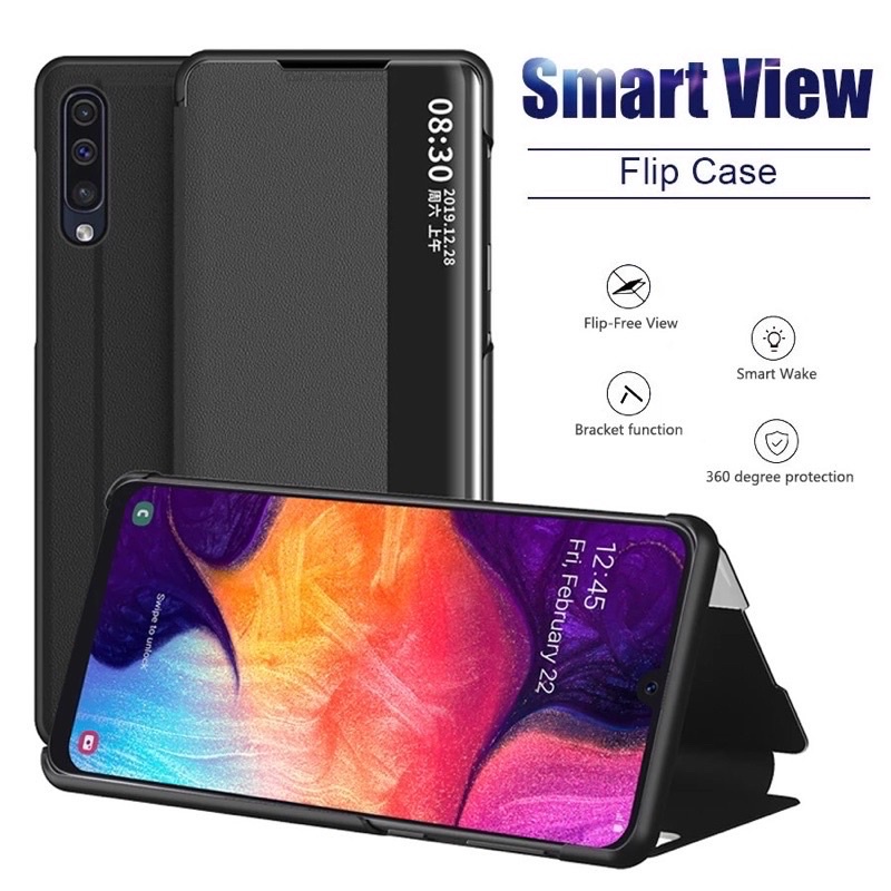 FLIP COVER DIGITAL SMART VIEW REALME C1 C2 C12 C15 C20 C21 C25 C25S NARZO 20 30A STANDING COVER