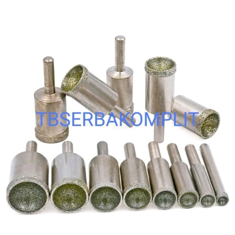 Matabor Batu Cekung 14mm Mata Bor Tasbih Gelang Batu Akik Bola Bulat 14 mm Prayer Bead Diamond Drill