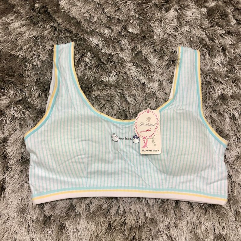 MINISET ANAK BUSA LEPAS- BRA REMAJA PEREMPUAN CUP BUSA TIPIS-Jiashini AC985 Salur