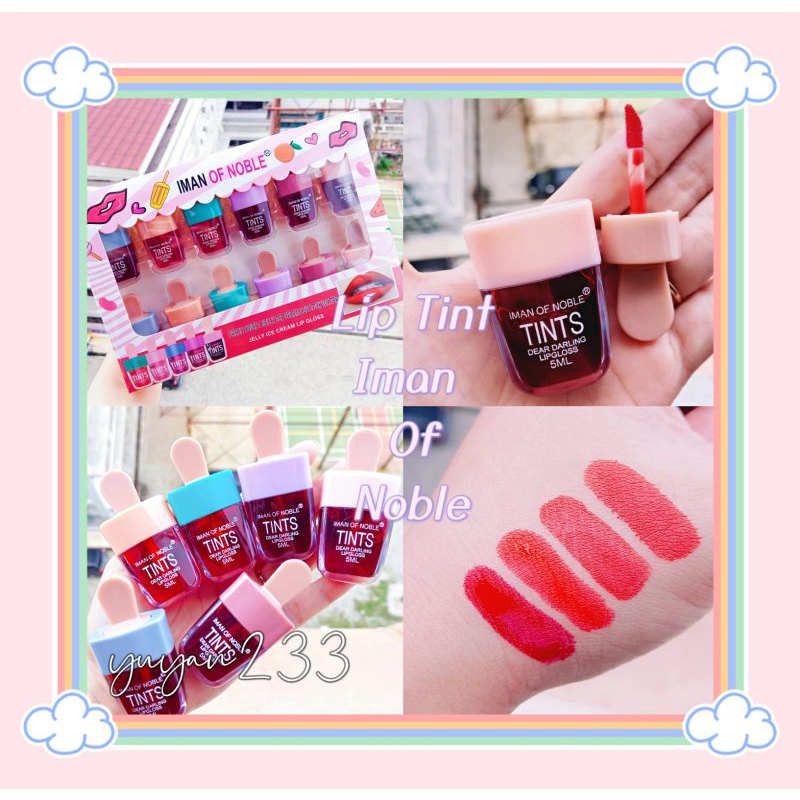 PROMO!!!LIP TINT ICE CREAM IMAN OF NOBLE P7039-5