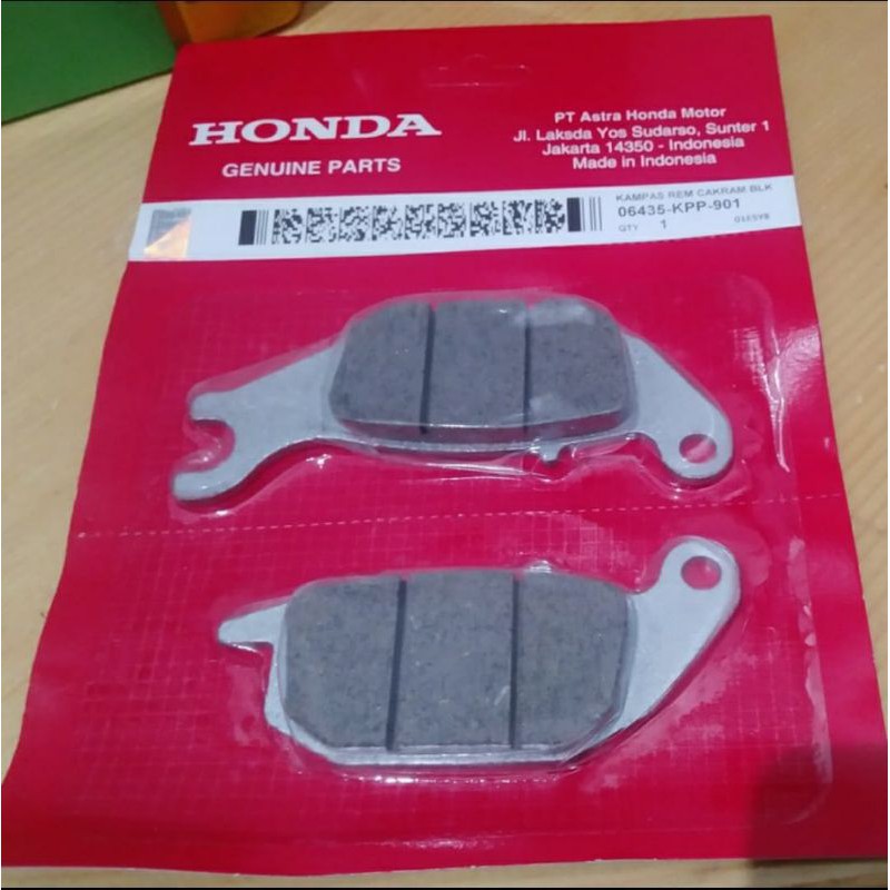 kampas rem/dispad honda supra x 125 blade blakang (KPP BELAKANG)