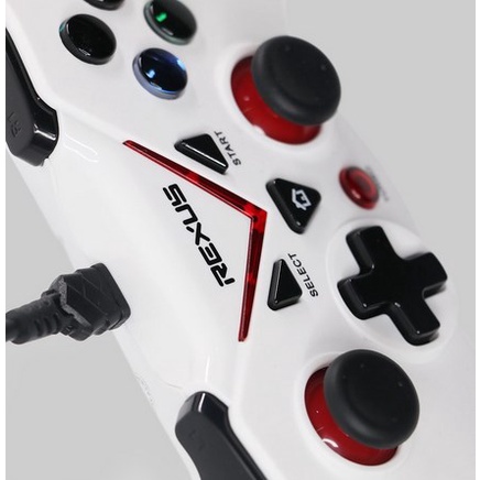 ITSTORE Rexus Gladius GX2 Pro Stick Gaming Gamepad Controler USB PC Joystick white