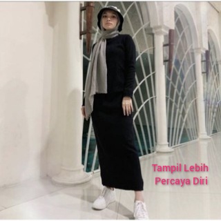 INNER SPAN/INSPAN/LONG DRESS/BAJU PANJANG/PAKAIAN WANITA/KERJA