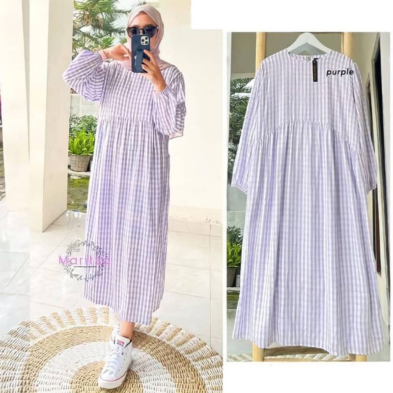 Tunik Hijab/Long tunik OOtd hijabers /tunik Midi Dress/tunik kekinian