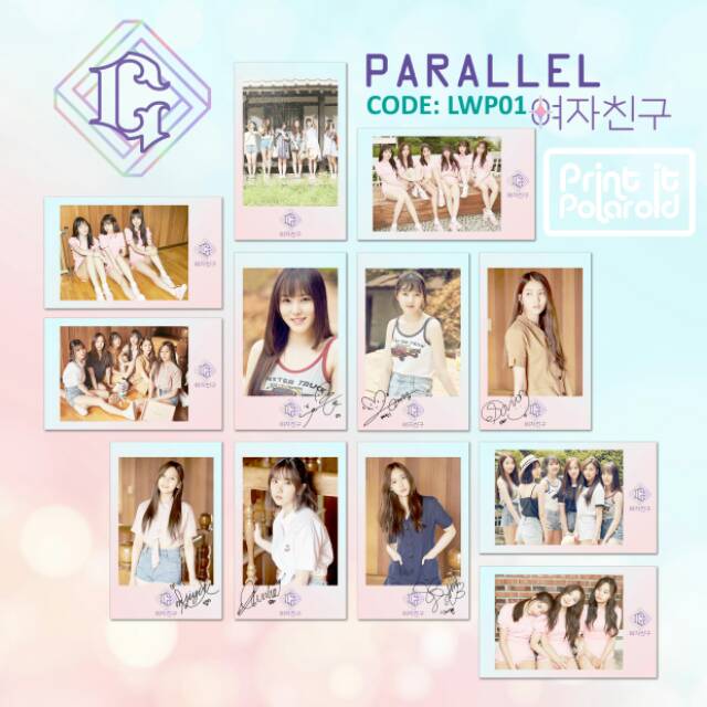 Kpop Polaroid GFRIEND