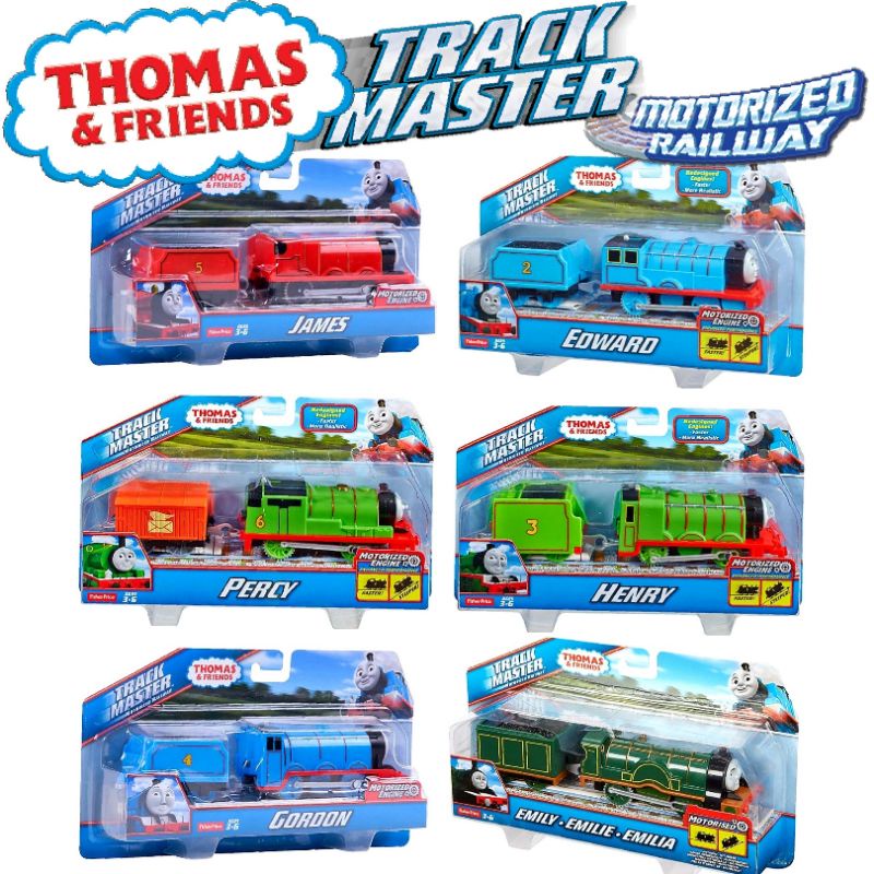 Terlengkap! Thomas &amp; Friends TrackMaster Motorized Engine Series - Original Mattel Fisher-Price