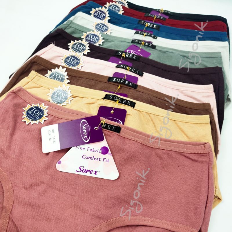 Original CD Celana Dalam Wanita Sorex 1178 M L EL QL Premium Big Size