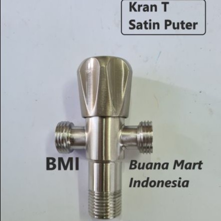 Kran Tee Shower 1/2 Inch | Keran Air | Stop Kran | T Shower