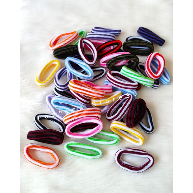 Ready Karet Gelang 1pack isi 48pcs import korea tebal halus karet Gelang import fashion