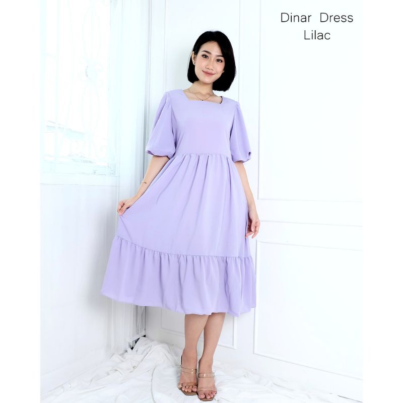 Dress Airin /dress jumbo kasual/dres sabrina big size/