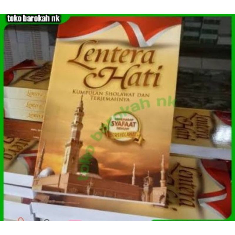 Buku Lentera hati kumpulan sholawat dan terjemahnya