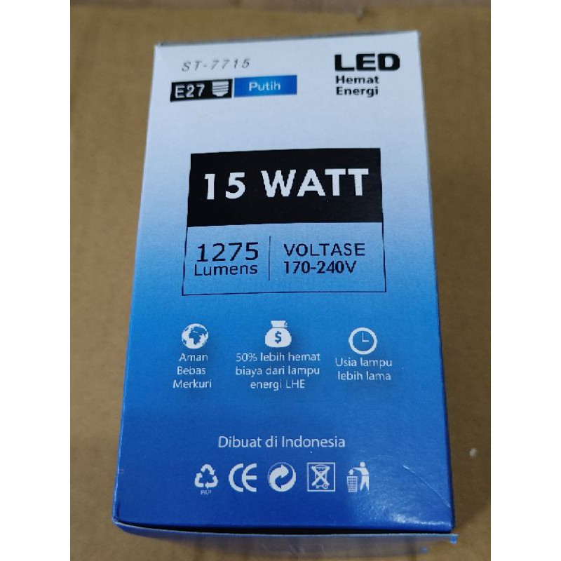 lampu led bulb murah 15 watt