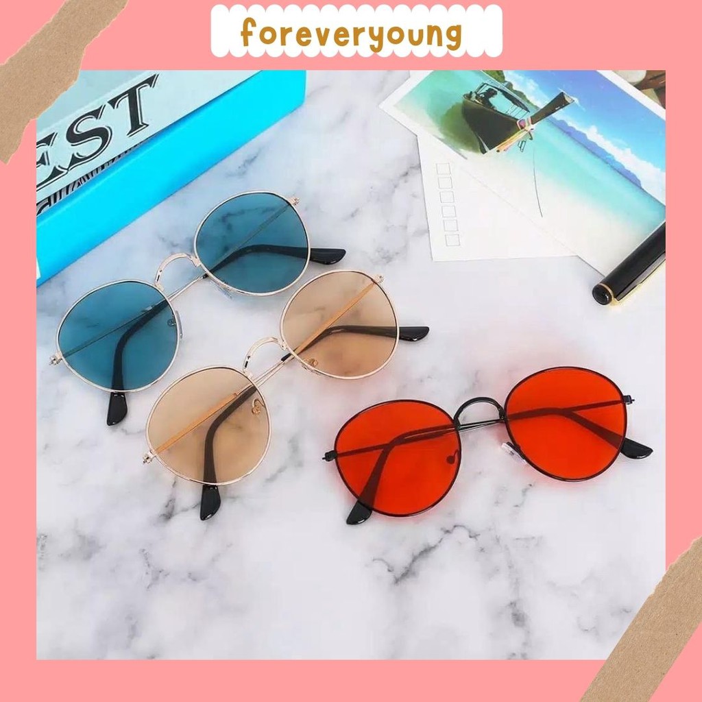 ( Fy ) COD KACAMATA FASHION UNISEX STYLE KOREA SUNGLASSES KEREN IMPORT