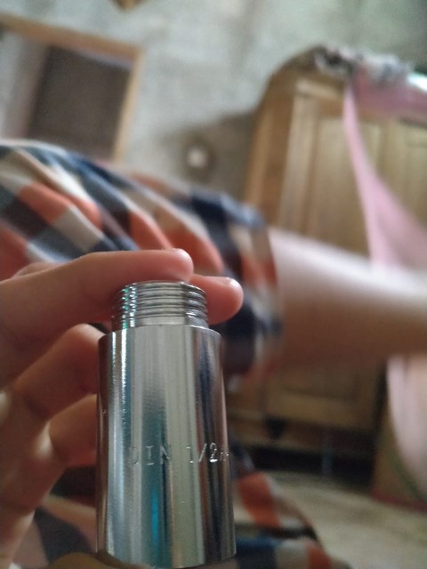 Sok Keran Sambung Drat Luar Dalam 1/2 Inch