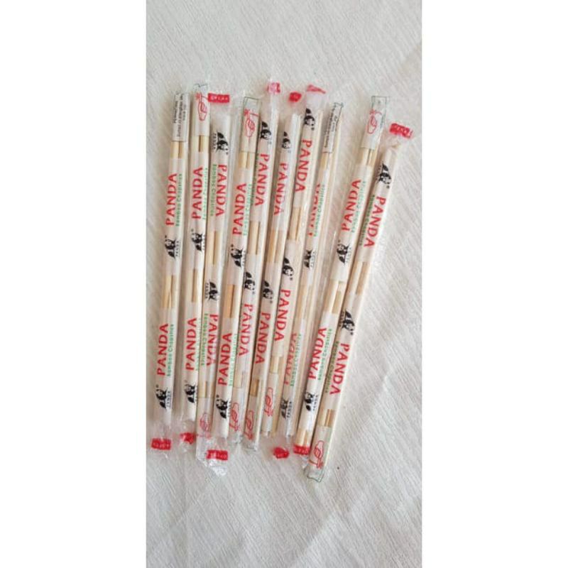 Sumpit Bambu 1PACK = 20PCS Sumpit Kayu Sumpit Bambu Murah sumpit murah sumpit bagus sumpit bambu panda sumpit kayu panda