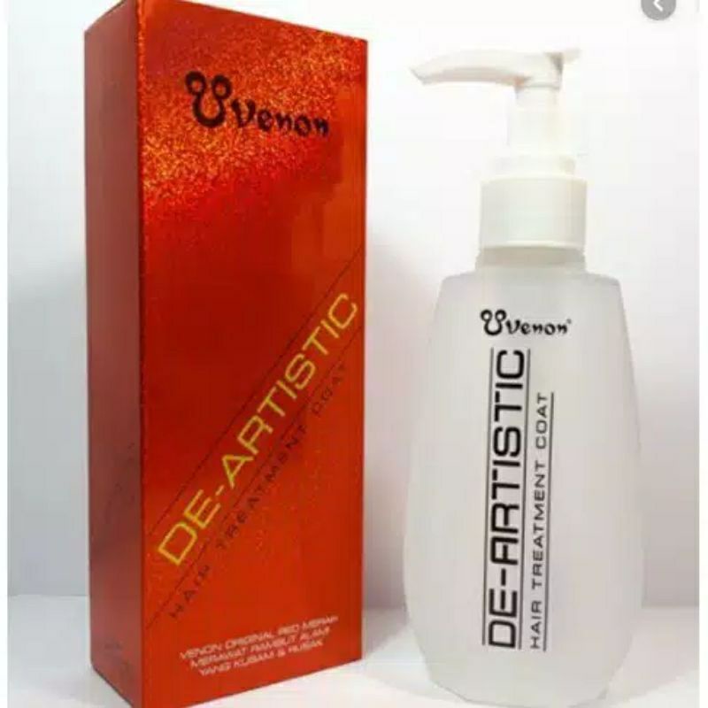 (VENON MERAH)VENON VITAMIN RAMBUT/DE-ARTISTIC/HAIR TREATMENT VENON/VENON SERUM RAMBUT RUSAK BERCABANG