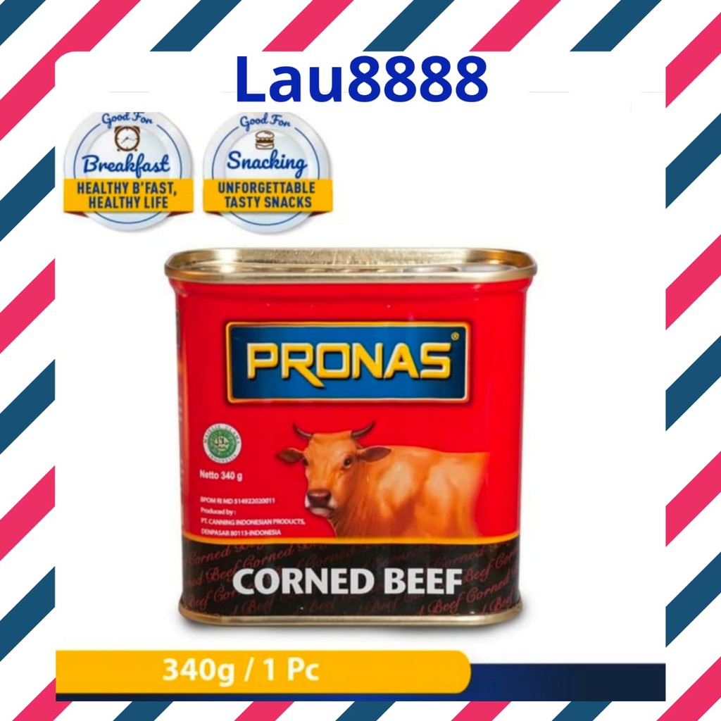 

Pronas Corned Beef / Kornet Dagind Sapi 340grm