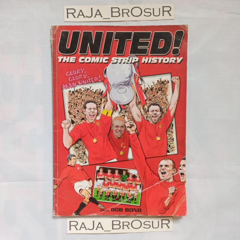 Komik United Manchester United the comic strip history full warna dan gambar