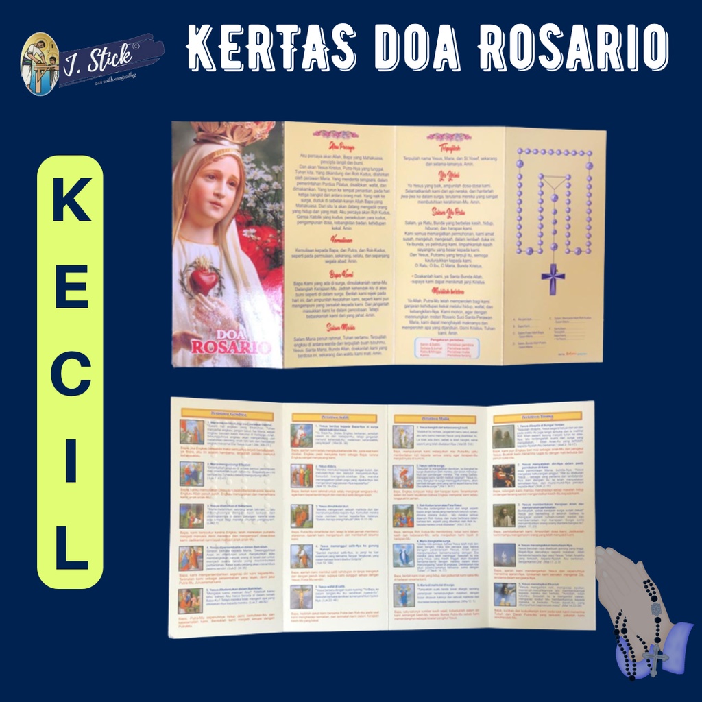 KERTAS DOA ROSARIO