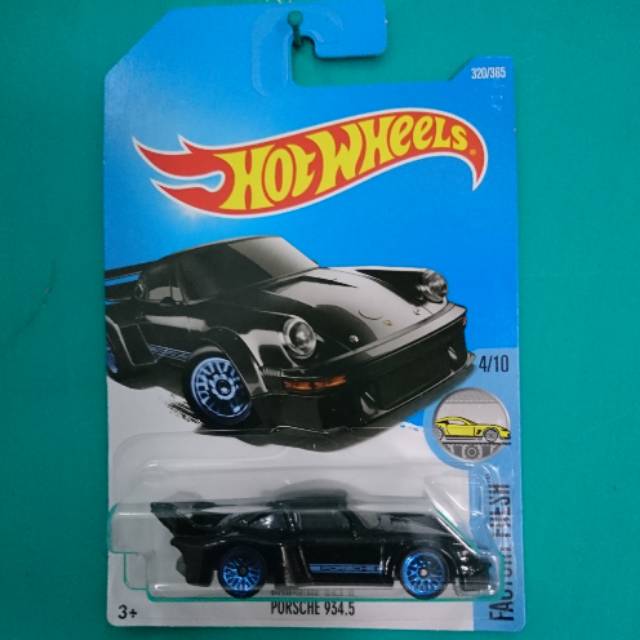 Hot wheels Porsche 934.5 Hitam