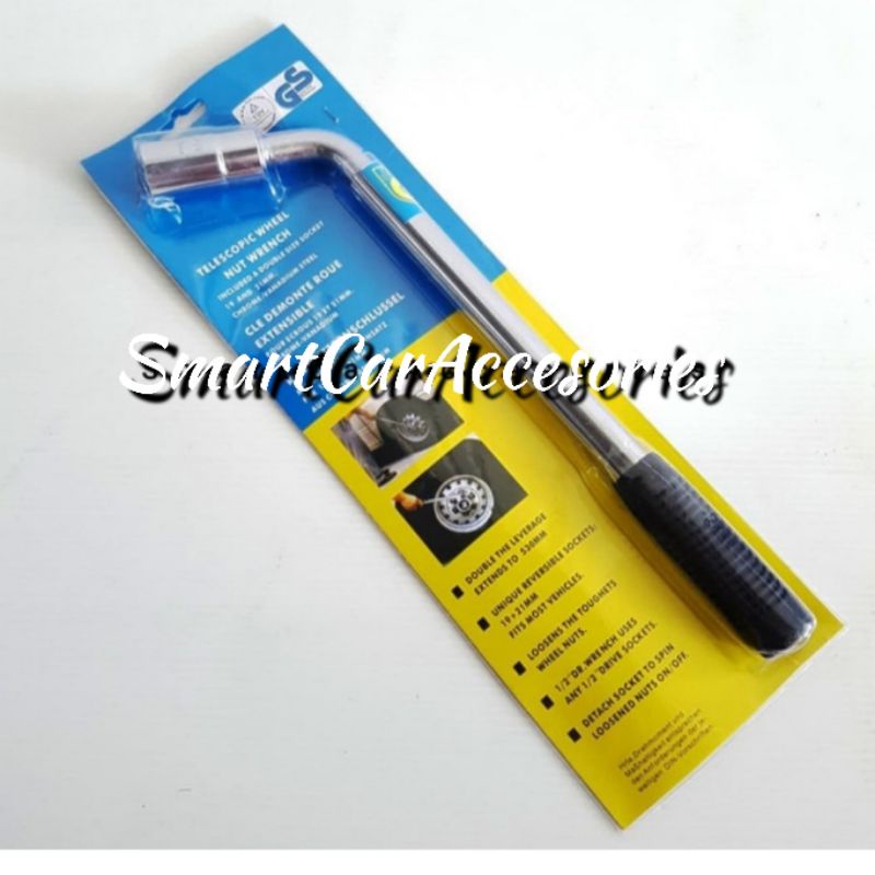 Kunci Stang Roda Tarik Mobil L 19 & 21 MM Universal Serbaguna GS SPR