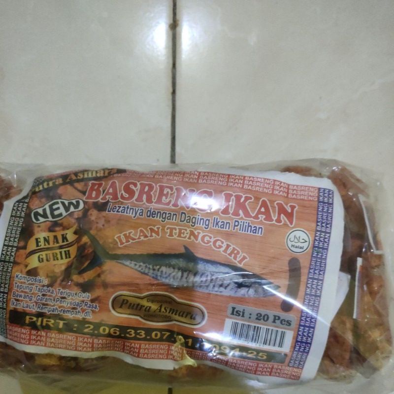 

Basreng ikan Isi 20 Biji