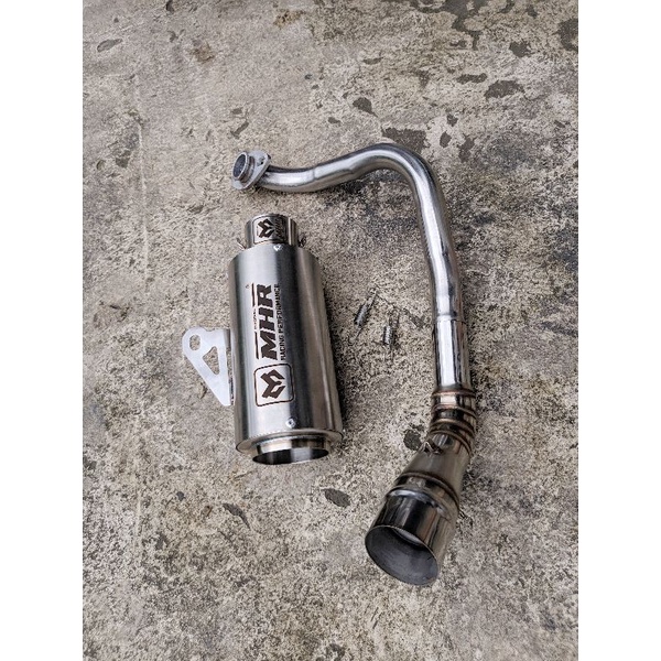 Knalpot Fullset MHR RACING BEAT VARIO MIO NMAX AEROX ADV