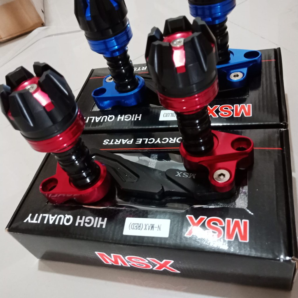 SLIDER PELINDUNG TUTUP KNALPOT NMAX AEROX / COVER JALU KNALPOT NMAX AEROX CNC motor