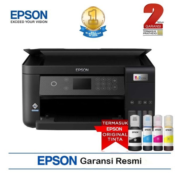 PRINTER EPSON L6260 / PRINTER EPSON L 6260 PENGGANTI L605 / L6160 MULTIFUNSI WIFI DUPLEX