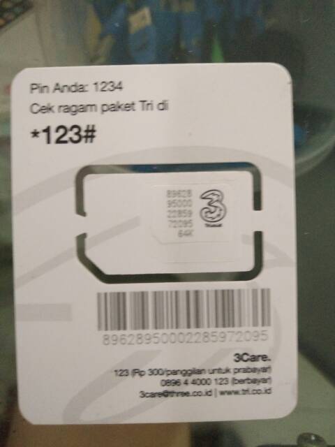 Perdana tri 3 three replacement pengganti upgrade chip new sim card lama simcard ke jaringan 4g lte 4glte replace 3g ke 4g