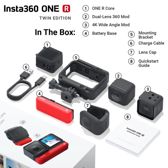 Insta360 One R Twin Edition Action Cam-1