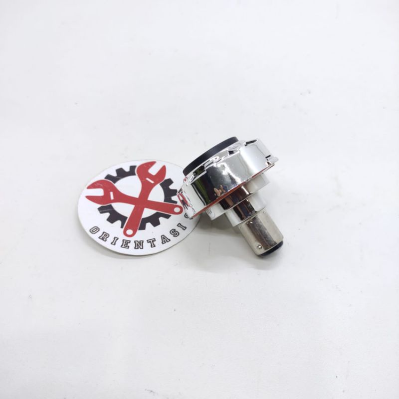 Lampu stop rem stoplamp model projie RAinbow 2 inch arus ACDC Motor Universal Import