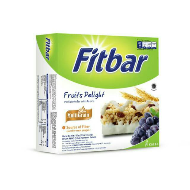 

Siap Krim Cemilan Fitbar Multigrain Isi 12 - Nuts