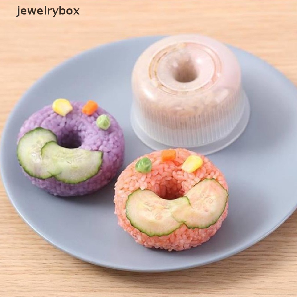 2 Pcs Cetakan Pembuat Bola Nasi Sushi Donat Kreatif Anti Lengket Untuk Rumah