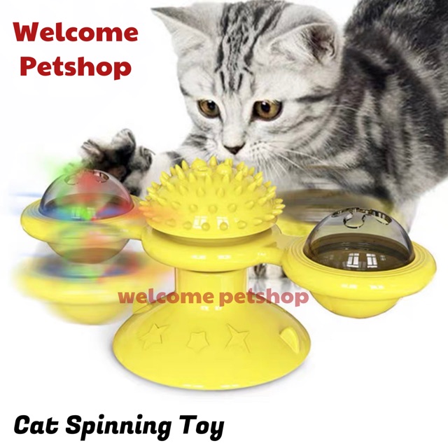 Cat Spinning Toy / Mainan Kucing / Mainan Hewan Peliharaan