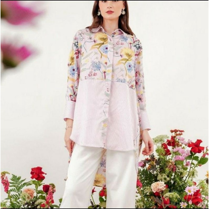 Benang Jarum Romantic Garden Pink Size S