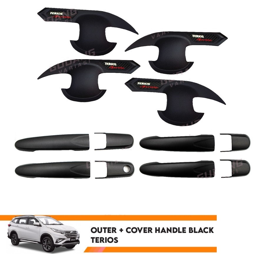 Outer + Cover Handle Black Terios