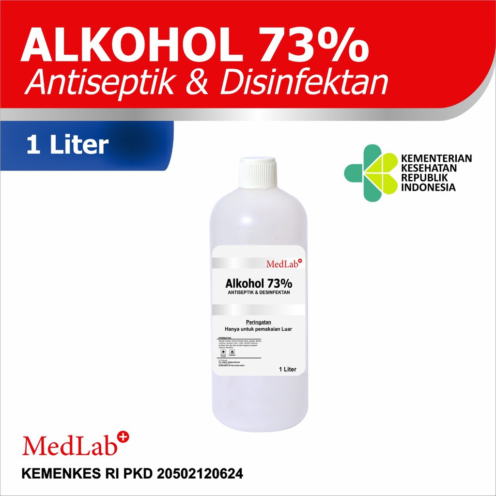 Alkohol 70% 1 liter non food GRADE