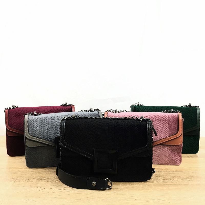 BJ21258 - GRAY/GREEN/PINK - TAS PESTA CLUTCH SLEMPANG BOX FASHION WANITA IMPORT TERLARIS TERMURAH BAGSTORE JAKARTA JTF1258