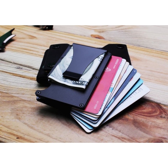 BAROKAH GAMIS NEW Dompet Kartu Anti RFID Smart Card Holder RFID Blocking ORIGINAL