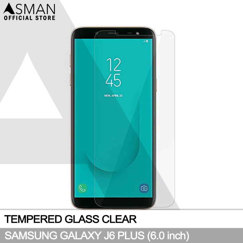 Tempered Glass Samsung Galaxy J6 Plus (6.0&quot;) | Anti Gores Pelindung Layar Kaca - Bening