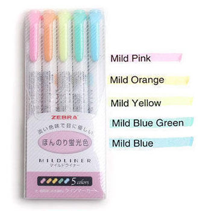 

Dijual Japanese Pena Stabilo Marker Liner Doube Tips 5 PCS - Multi-Color Berkualitas
