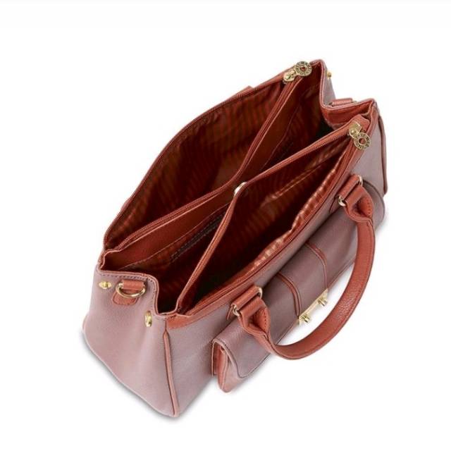 tas selempang wanita sophie Martin kerja kulit.
