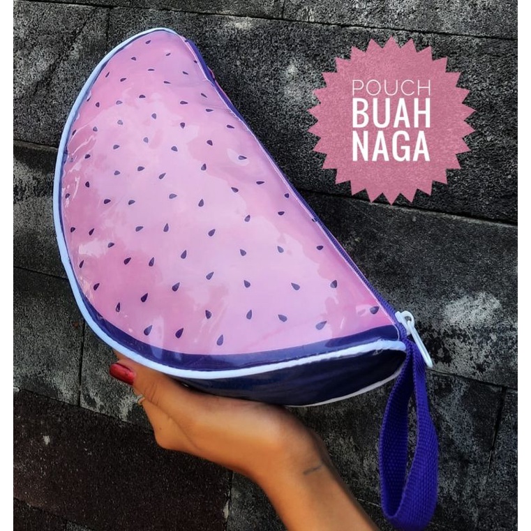 POUCH MIKA BUAH BUAH AN /TEMPAT KOSMETIK/DOMPET SERBAGUNA